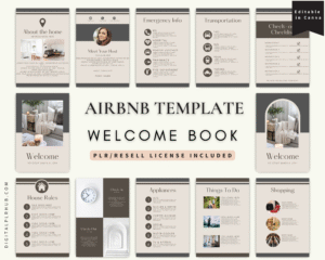 Airbnb Welcome Book Template