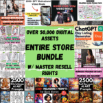 ENTIRE STORE Bundle - All Past, Current and Future Digital Products